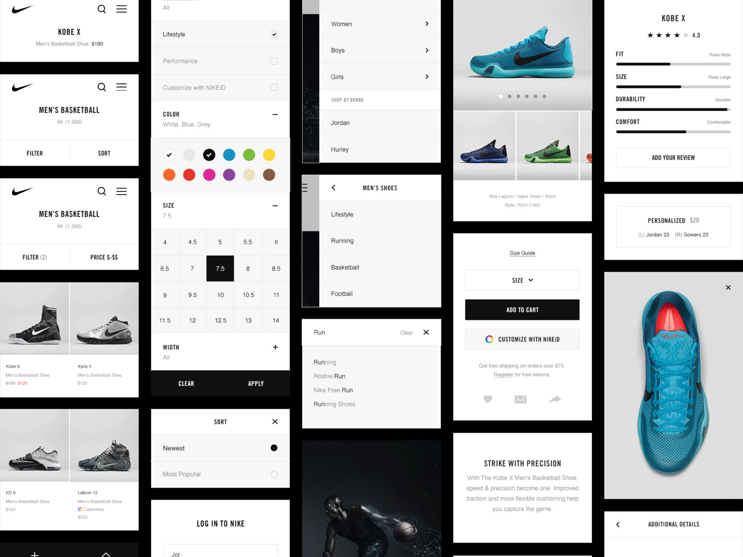 Nike Component Library