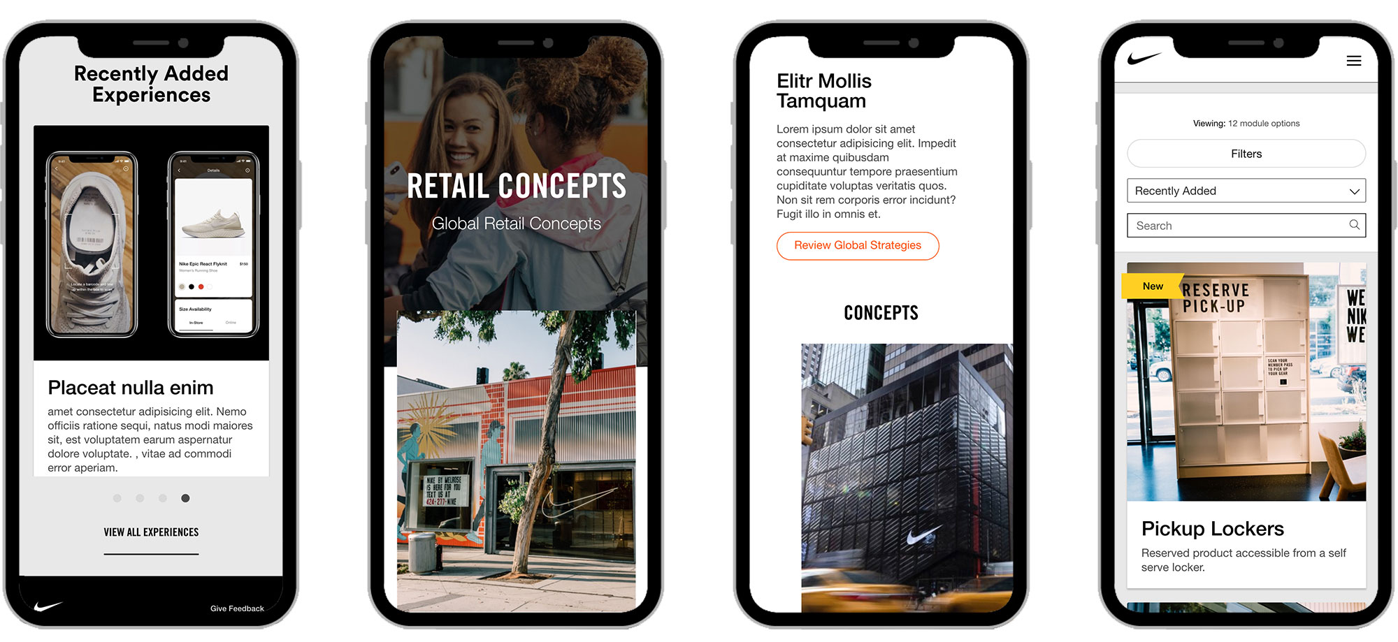 Retail Concepts Mobile Screens